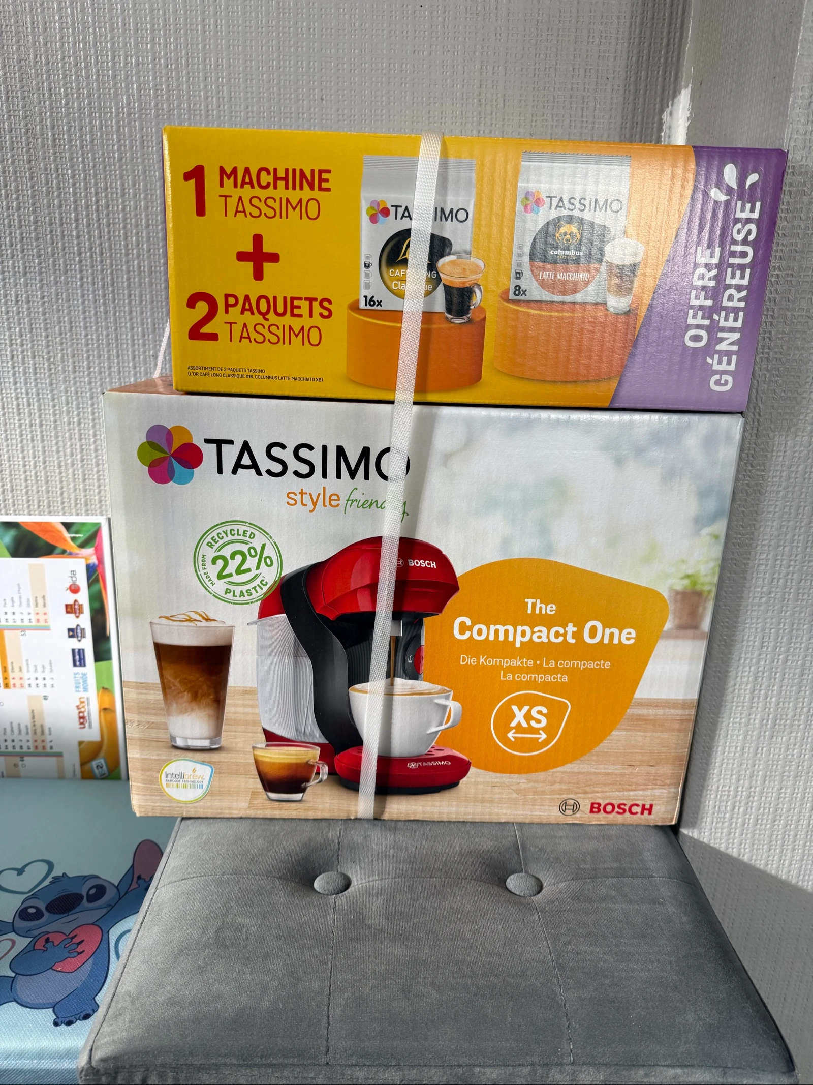☕ Tassimo Bosch Style Friendly koffiemachine + 2 pakjes doseringen GRATIS – Nieuw – photo 2